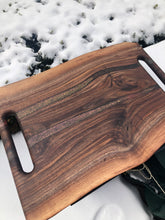 Load image into Gallery viewer, Classic walnut board with 3xcolor changing epoxy