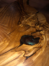 Load image into Gallery viewer, Italian olive wood modern bench