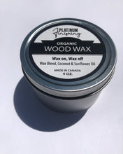 Load image into Gallery viewer, Organic wood wax