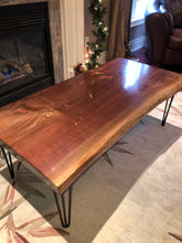 Load image into Gallery viewer, Walnut coffee table