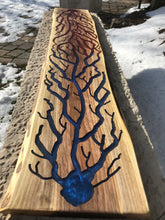 Load image into Gallery viewer, Fire vs water serving board