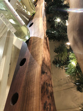 Load image into Gallery viewer, Live edge walnut wine rack