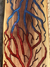 Load image into Gallery viewer, Fire vs water serving board