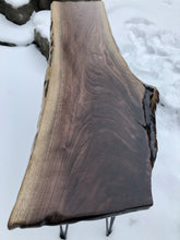 Load image into Gallery viewer, Walnut high table special live edge