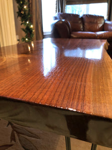 Walnut coffee table