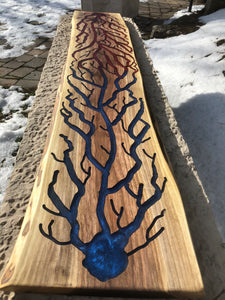 Fire vs water serving board