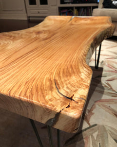 Honey locust coffee table