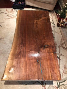 Walnut coffee table